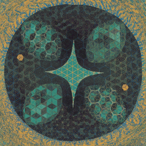 Remember | sacred geometry spiritual vibrational art print representing divine connection, inner balance, and wholeness by Living Art Muse