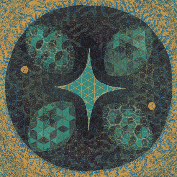 Remember | sacred geometry spiritual vibrational art print representing divine connection, inner balance, and wholeness by Living Art Muse
